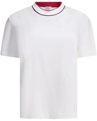 Brunello Cucinelli - Short Sleeve T-Shirt - Lyst