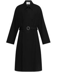 Jil Sander - Wollen Jas - Lyst