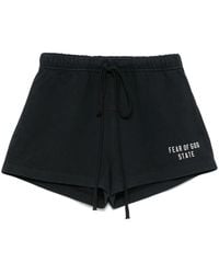 Fear Of God - Fleece Track Shorts - Lyst