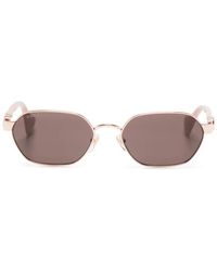 Gucci - Oval-Frame Sunglasses - Lyst