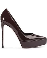 Le Silla - Uma 140Mm Leather Pumps - Lyst