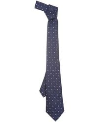 Etro - Corbata De Seda Con Motivo De Cachemira - Lyst