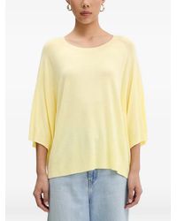 ViCOLO - Raglan-Sleeve Fine-Knit T-Shirt - Lyst
