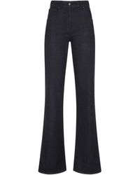 Giorgio Armani Five-Pocket Jeans in Black | Lyst UK
