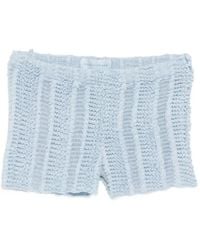 Roberta Einer - Knitted Shorts - Lyst