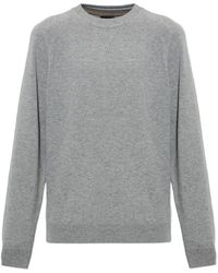 Paul Smith - Pull À Manches Raglan En Laine Mérinos - Lyst