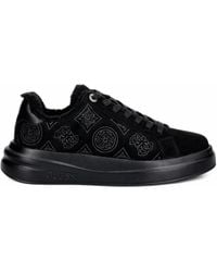 Guess - Baskets À Logo Brodé - Lyst