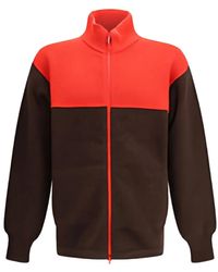 GR10K - Colourblock Zip-Fastening Cardigan - Lyst