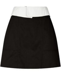 Studio Tomboy X - Minigonna Con Bordo A Contrasto - Lyst