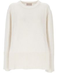 Hemisphere - Crew-Neck Sweater - Lyst