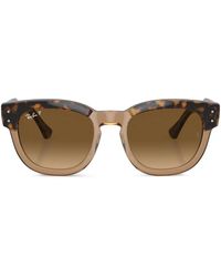 Ray-Ban - Mega Hawkeye Square-Frame Sunglasses - Lyst