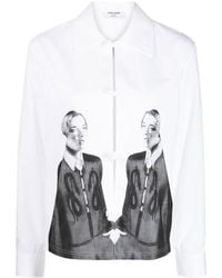 Opening Ceremony - Graphic-print Cotton Shirt - Lyst