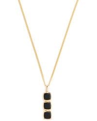 Tom Wood - Mini Cushion Pendant Necklace - Lyst