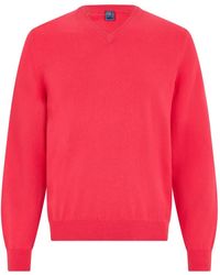 Fedeli - V-Neck Cashmere Sweater - Lyst