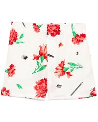 Moschino - Shorts Mit Blumen-Print - Lyst