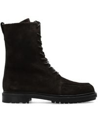Aeyde - Tate Lace-Up Ankle Boots - Lyst