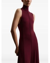 12 STOREEZ - Roll-Neck Maxi Dress - Lyst