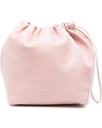 Jil Sander - Dumpling Leather Bucket Bag - Lyst