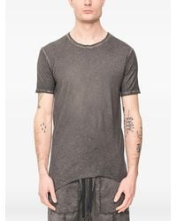 MD75 - T-Shirt À Effet Délavé - Lyst