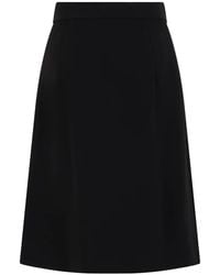 Moschino - Flared High-Waisted Mini Skirt - Lyst
