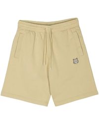 Maison Kitsuné - Sports Shorts With Patch - Lyst