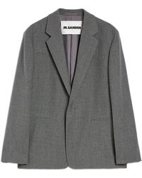 Jil Sander - Wollen Blazer - Lyst