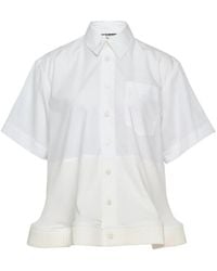 Melitta Baumeister - Chemise Ample À Ourlet Volanté - Lyst