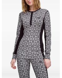 Kari Traa - Rose Patterned Long-Sleeved Sweater - Lyst