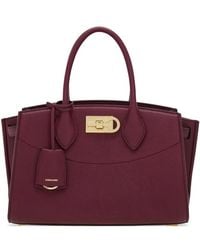 Ferragamo - New Studio Soft Bag (M) - Lyst