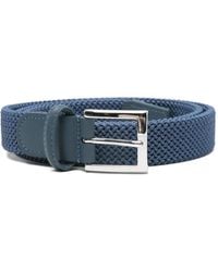 Kiton - Woven Buckle Belt - Lyst