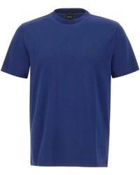 BOSS - Logo-Print Jersey T-Shirt - Lyst