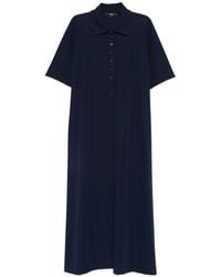 Seventy - Buttoned Maxi Shirt Dress - Lyst