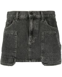 Helmut Lang - Minigonna Denim - Lyst