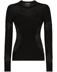 Dolce & Gabbana - Pull Girocollo - Lyst