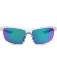 Nike - Windtrack Run Rectangle-Frame Sunglasses - Lyst