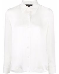 Maje - Silk Button-up Shirt - Lyst