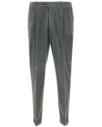 Devore - Pantalones de pana con cierre de botón - Lyst