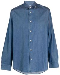 Paul Smith - Button-up Denim Shirt - Lyst