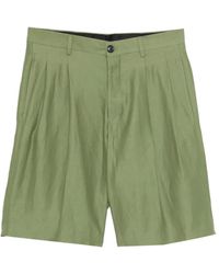 Laneus - Pleated Shorts - Lyst