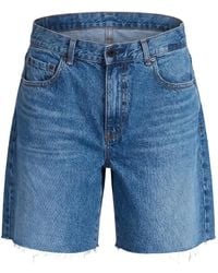 ASKK NY - Sloop Raw-Hem Jeans Shorts - Lyst