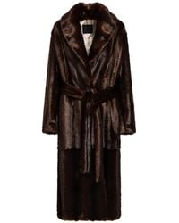 BB COUTURE - Beth Faux-Fur Coat - Lyst