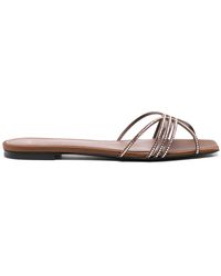 ALEVI - Agnese Flat Sandals - Lyst