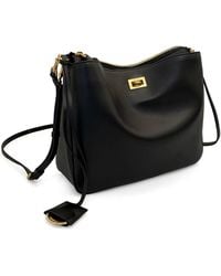 Balenciaga - Small Rodeo Logo-Plaque Shoulder Bag - Lyst