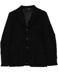 COMME DES GARÇON BLACK - Panelled Blazer - Lyst