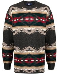 Junya Watanabe - Intarsia-Knit Jumper - Lyst