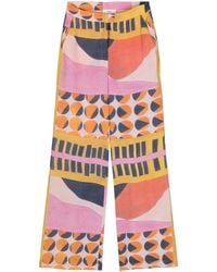 Ba&sh - Mallory Wide-Leg Trousers - Lyst