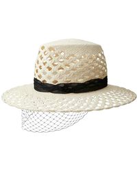 Maison Michel - Kyra Veil Sun Hat - Lyst