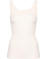 Baserange - Heart-embroidered Tank Top - Lyst