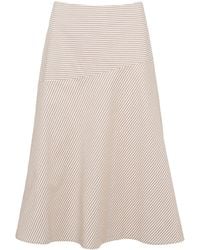 Yves Salomon - Cotton A-Line Skirt - Lyst