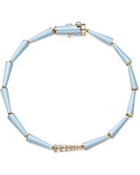 Melissa Kaye - 18K Lola Diamond Bracelet - Lyst
